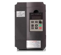 Onduleur VFD 1,5 kw/2,2 kw/4 kw, Mini convertisseur de fréquence ZW-AT1 3P 220V ou Triple sortie 380V avec petit Wyt3(1.5kw 220v(black))