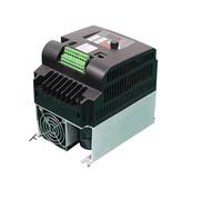 onduleur VFD 220V, fréquence de sortie 0~600Hz, contrôle vectoriel à boucle ouverte, 4KW 5HP, monophasé 220V, triphasé 220V