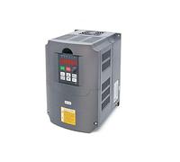 Onduleur VFD, 4kw Entrée de phase d'inverseur 3 VFD Convertisseur fréquence variable for le contrôle vitesse du moteur la broche(4kw 220)