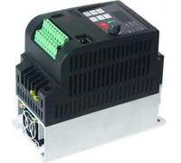Onduleur VFD, Contrôle de la fréquence variable, Contrôle précis de la vitesse du moteur, 0,75KW 1HP, Monophasé 220V, Triphasé 220V