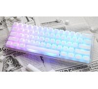 One 3 Aura White Mini Gaming Keyboard, RGB LED