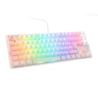 Ducky One 3 Aura White TKL Gaming Tastatur, RGB LED - Gateron Baby Kangaroo
