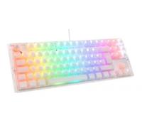 Ducky One 3 Aura White TKL Gaming Tastatur, RGB LED - MX-Brown