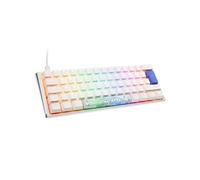 One 3 Classic Pure White Mini Gaming Tastatur, RGB LED