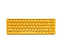 Ducky Channel – Clavier One 3 Yellow SF – Gaming USB QWERTY Anglais américain – Jaune