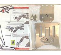 ONE 77541310 Support universel de plaque d’immatriculation amovible, pour moto trail, enduro