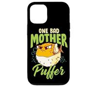 One Bad Mother Puffer Hilarious & Cute Puffer Fish Coque pour iPhone 12/12 Pro
