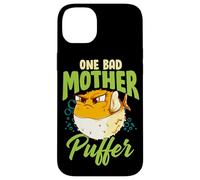 One Bad Mother Puffer Hilarious & Cute Puffer Fish Coque pour iPhone 14 Plus