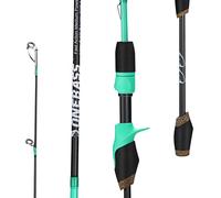 One Bass Canne à pêche 24 tonnes en fibre de carbone pour lancer et lancer 1,8 m