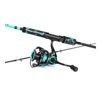 One Bass Lot de 2 cannes à pêche 11+1BB IM6 Graphite - Avec poignée en super polymère - 1,8 m