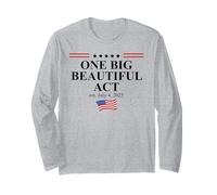 One Big Beautiful Bill July 4,2025 USA One Big Beautiful Act Manche Longue