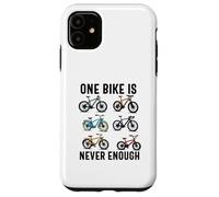 One Bike is Never Enough Cycliste Coque pour iPhone 11