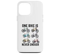 One Bike is Never Enough Cycliste Coque pour iPhone 13 Pro Max