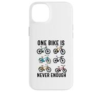 One Bike is Never Enough Cycliste Coque pour iPhone 14 Plus