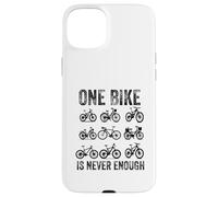 One Bike is Never Enough Cycliste Coque pour iPhone 15 Plus