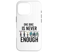 One Bike is Never Enough Cycliste Coque pour iPhone 16 Pro