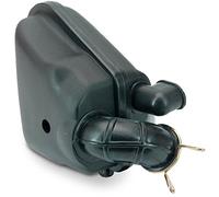 ONE BY CAMAMOTO Boîte de filtre à air COMPLET avec éponge et manchon de couleur NOIRE COMPATIBLE avec NITRO/AEROX / F12 YAMAHA/MALAGUTI/BETA AVEC MOTEURS HORIZONTAL minarelli