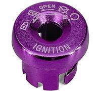 one by Camamoto Cadre clé MBK|Booster Spirit|Yamaha BWS Depuis 2004|Yamaha AEROX|MBK Nitro de Couleur Violet Chromé