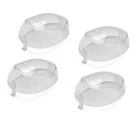 one by Camamoto cod 77206320A Kit de lentilles en Verre pour Clignotants Avant et arrière Transparents Compatible avec MBK Booster Spirit/Yamaha BW de 2004 à 2019