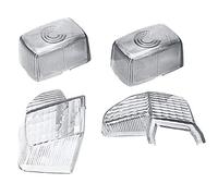 one by Camamoto cod. 77206334 kit gemmes flèches en Verre Transparent Avant et arrière pour MBK Booster Spirit/Yamaha bw's de l'année 2000 à 2003