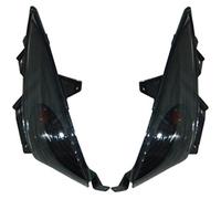 one by Camamoto cod. 77206378FN Paire de flèches avant homologuées CE noires/fumées compatible avec Yamaha T-Max 500cc année de 2008 à 2011, Noir