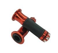 one by Camamoto cod. 77344316E kit Set Paire poignées Verve Couleur Noir/Orange Compatible avec Moto et Scooter, avec adhérence optimale Produit d'installation Facile, ø Gauche 22 mm/DX 25 mm -