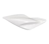 one by Camamoto cod. 77366789E plastique carénage flanquée côté arrière droit blanc perle compatible avec mbk nitro/yamaha aerox 50 cc-100 cc année de 1997 à 2012