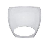 one by Camamoto cod. 77390151J coque plastique bouclier avant blanc perle compatible avec aprilia scarabeo 50 cc année de 2001 à 2012 | réf. orig. Aprilia 67210800