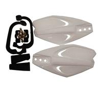 one by Camamoto Code 77448000 protège-mains guidon 22 mm couleur blanc universel moto scooter café race, motard