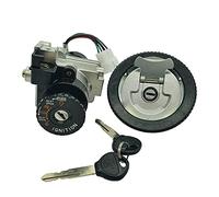 one by camamoto Complete Ignition Key Lock kit (cod 77208128 Compatible avec kymco mouvi Euro 3 / XL 125cc / 150cc | ref. orig. Kymco 35010KKD73050M1)