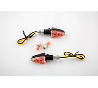 one by Camamoto coppia kit frecce (cod 77206002 omologate arrow nero opaco gambo corto), Noire