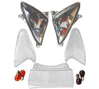 one by Camamoto kit cabochons Clignotants/flèches Transparentes Compatible avec Yamaha t-Max 500 de 2001 à 2007 (Transparentes)