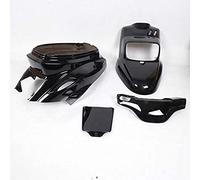 one by Camamoto kit complet carénage plastique compatible avec (cod. 77390000 gloss black compatible avec mbk booster - yamaha bw's original