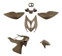 One by Camamoto | Kit complet de carénage en plastique compatible avec Yamaha Aerox/MBK Nitro - Gris Nardo, Gris Finance | Années 1997-2012