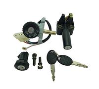 one by Camamoto kit Serrure Complet (Code 77208113 et sous Selle Compatible avec Aprilia Sonic 50 / Sonic GP 50 année 1998 | réf.Original AP8202014), Taille Unique
