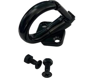 one by Camamoto Snap Hook, Porte-Bagages en Aluminium Noir, pour Vespa 50N, Primavera, Sprint, PX Lusso, T5 Classic LML réf. orig. 57468