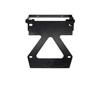 one by Camamoto Support Plaque immatriculation Compatible avec MBK Nitro/Yamaha aerox coleour Noir usiné à partir de Solide et découpé au Laser