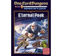 ONE CARD DUNGEON Adventure Pack : Jeu de société d'extension ETERNAL PEAK en italien et en anglais Little Rocket Games