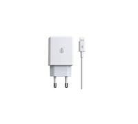 One Chargeur pour téléphone mobile One+ secteur USB-C + câble Lightning vers USB-C Blanc