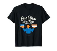 One Class at a Time Teacher Boîte de Livres Fantaisie T-Shirt