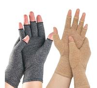 One Compress Lot de 2 gants de compression originaux en bambou pour homme et femme - Pour soulager la douleur des mains et du canal carpien - Taille XL