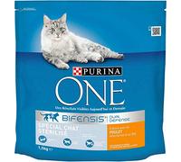 ONE Croquettes au Poulet et au blé, spécial Chat stérilisé - Le Paquet de 1,5kg