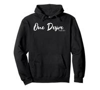 One Desire Psaum 27:4 Made to Worship Chistian Faith Based Sweat à Capuche