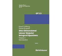 One-Dimensional Linear Singular Integral Equations