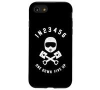 One Down Five Up Grille Moto - Design Biker Vintage Coque pour iPhone SE (2020) / 7/8