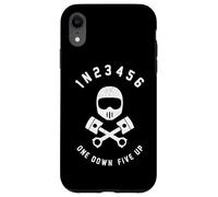 One Down Five Up Grille Moto - Design Biker Vintage Coque pour iPhone XR