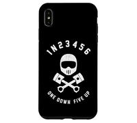 One Down Five Up Grille Moto - Design Biker Vintage Coque pour iPhone XS Max