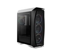 Aerocool Boîtier Moyen Tour ATX Aero One Eclipse RGB – Panneau vitré – Blanc