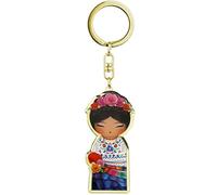 Porte clef Mexique de collection One Family en Métal finition dorée