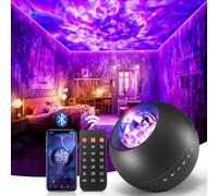 One Fire Projecteur Ciel Etoile, 20 Lumiere Projecteur Ciel Etoile Galaxie,15 Bruit Blanc Lampe LED Veilleuse Enfant, Bluetooth Projecteur Galaxie Veilleuse Adulte, Decoration Chambre Deco Chambre